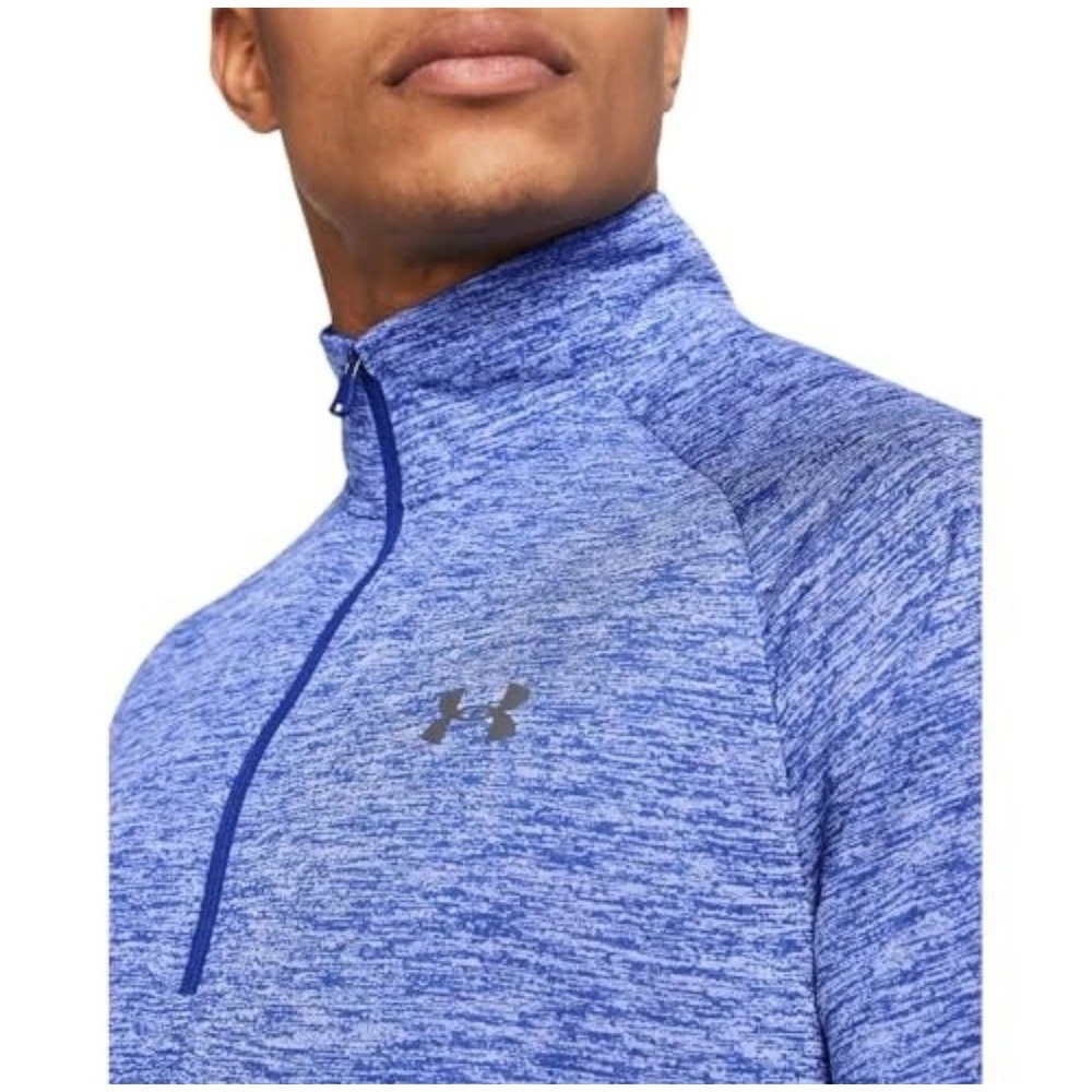 NEW Under Armour UA Tech 1/2 Zip Royal Graphite Men's Size Small UA MENS SHIRT - Picture 3 of 15